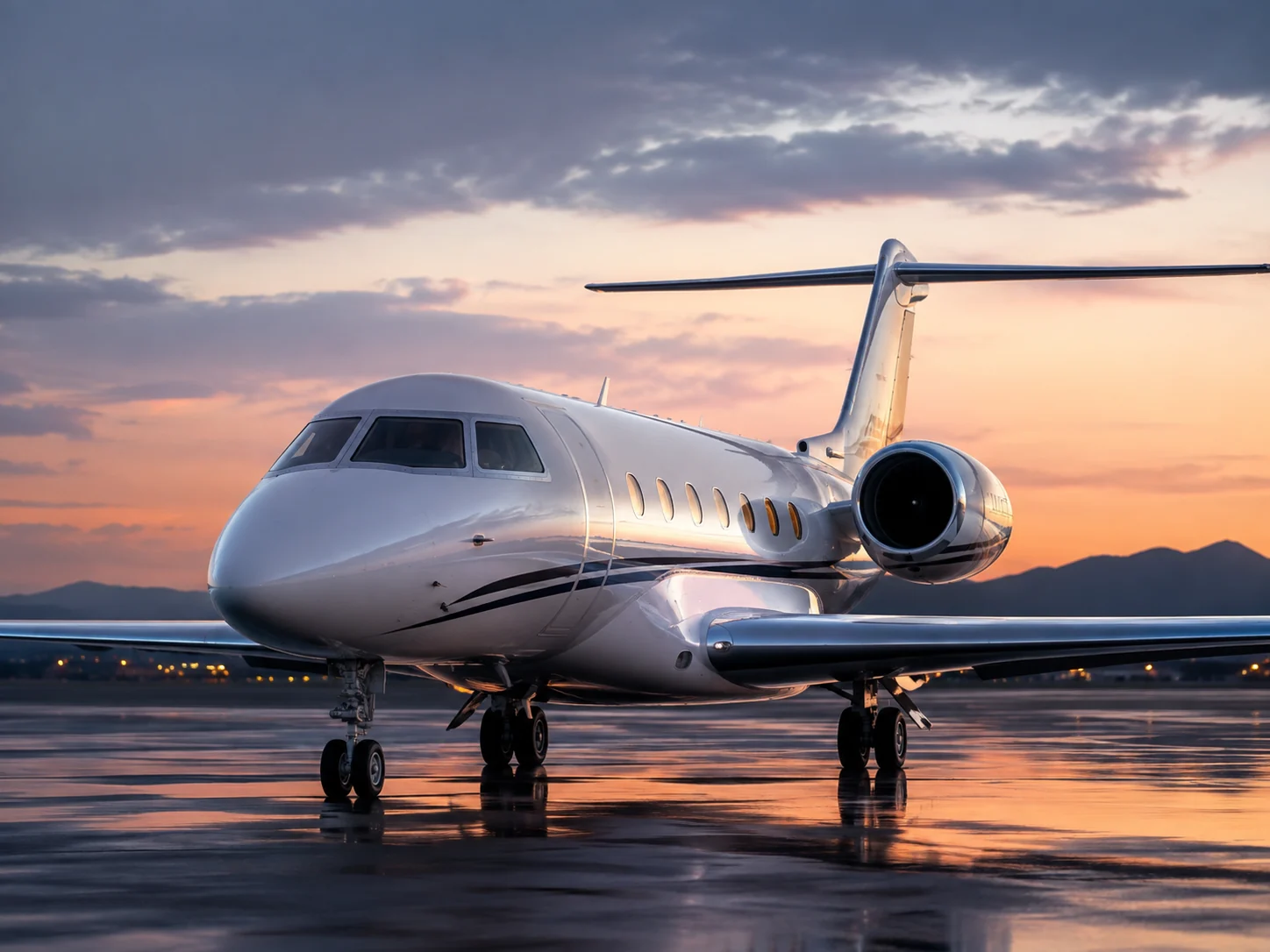 Private jet illustrating charter pricing and aircraft categories